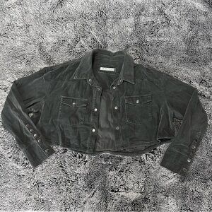 We the Free Away Today Cropped Corduroy Jacket